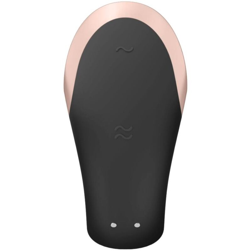 Satisfyer - Vibrateur double love luxury noir