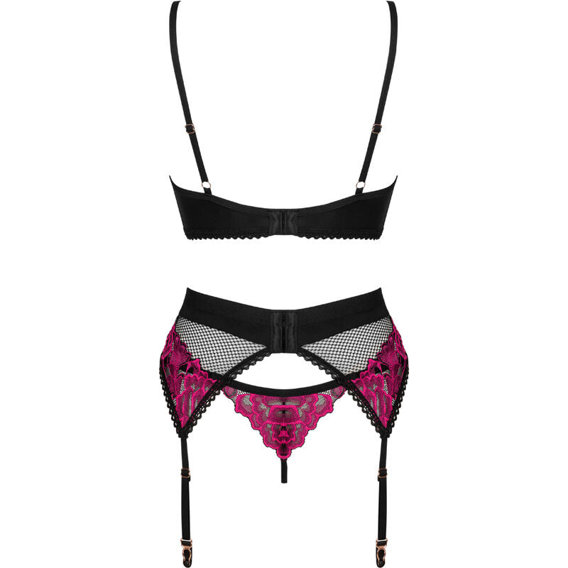 Lingerie set trois pièces "Rosenty"