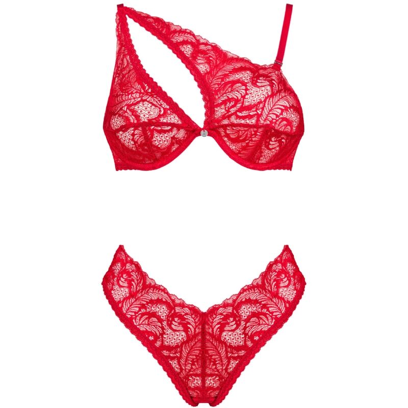 Lingerie Set " Atenica " deux pièces rouge