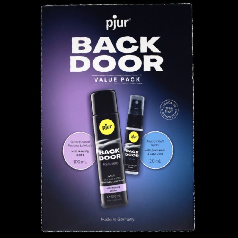 PJUR - ENSEMBLE DE LUBRIFIANT ANAL ET SPRAY
