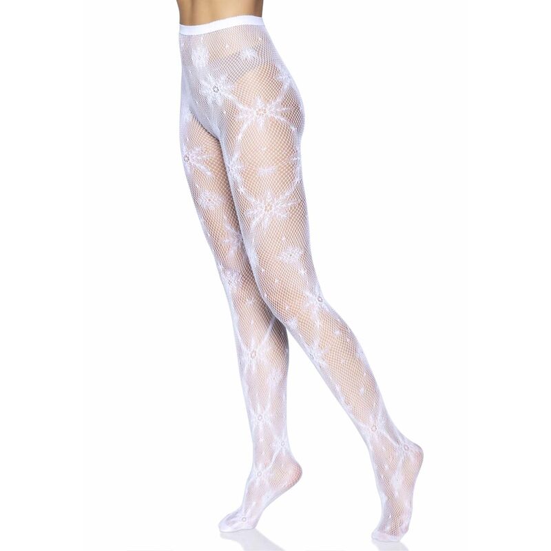 Collants Résille "flocon de neige"