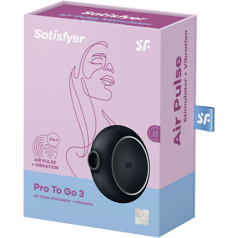 Satisfyer - Air pulse pro to go 3 - 3Couleurs