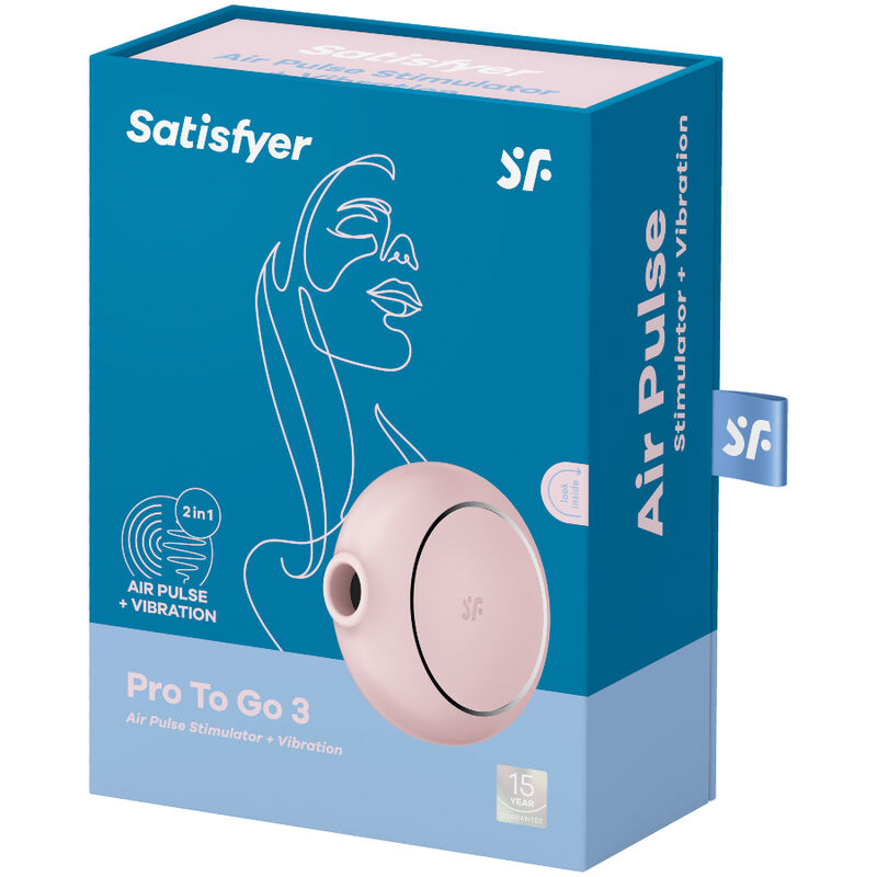 Satisfyer - Air pulse pro to go 3 - 3Couleurs