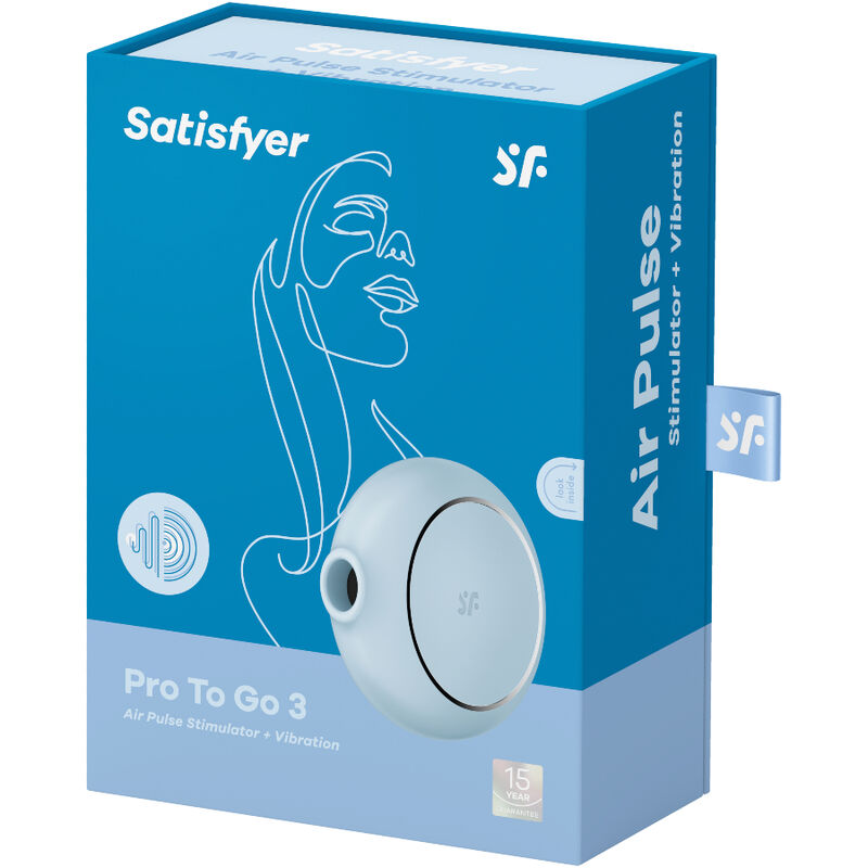 Satisfyer - Air pulse pro to go 3 - 3Couleurs