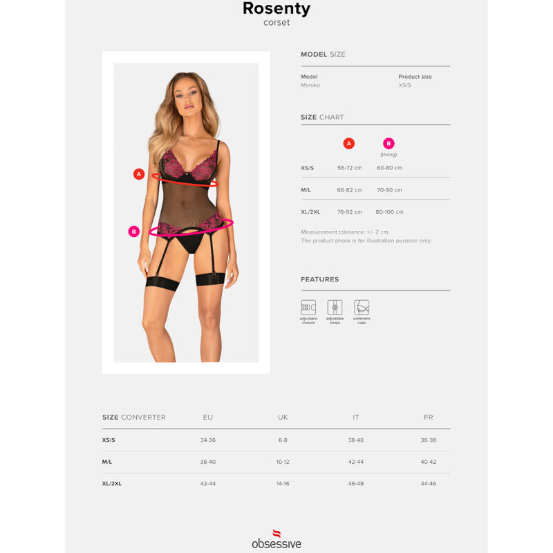 Corset & string "Rosenty"