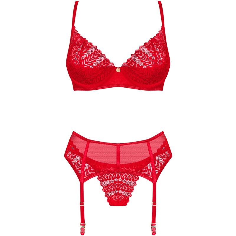 Lingerie set trois pièces "Ingridia"