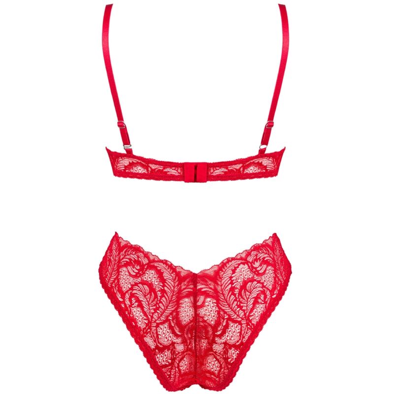 Lingerie Set " Atenica " deux pièces rouge