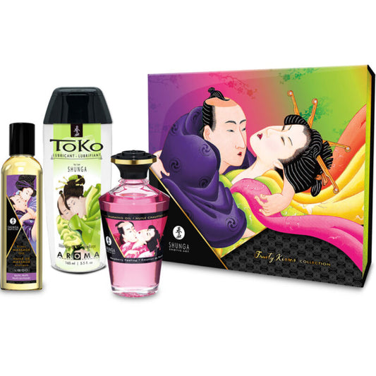 Shunga - Kit découverte collection baisers fruités