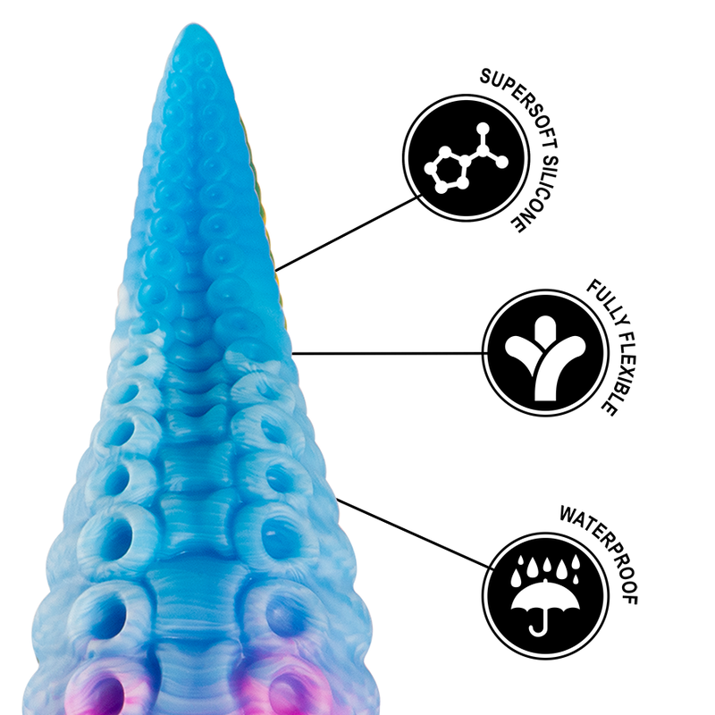 EPIC - GODE TENTACLE BLEU PHORCYS GRANDE TAILLE 15CM