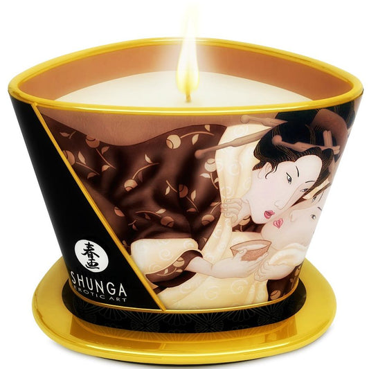 Shunga - Bougie de massage au chocolat