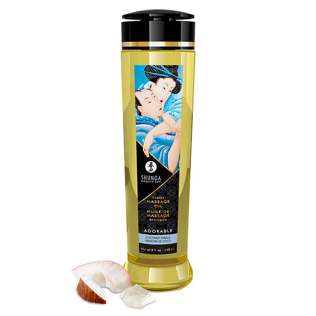 Shunga - Adorable huile coconut 240ML